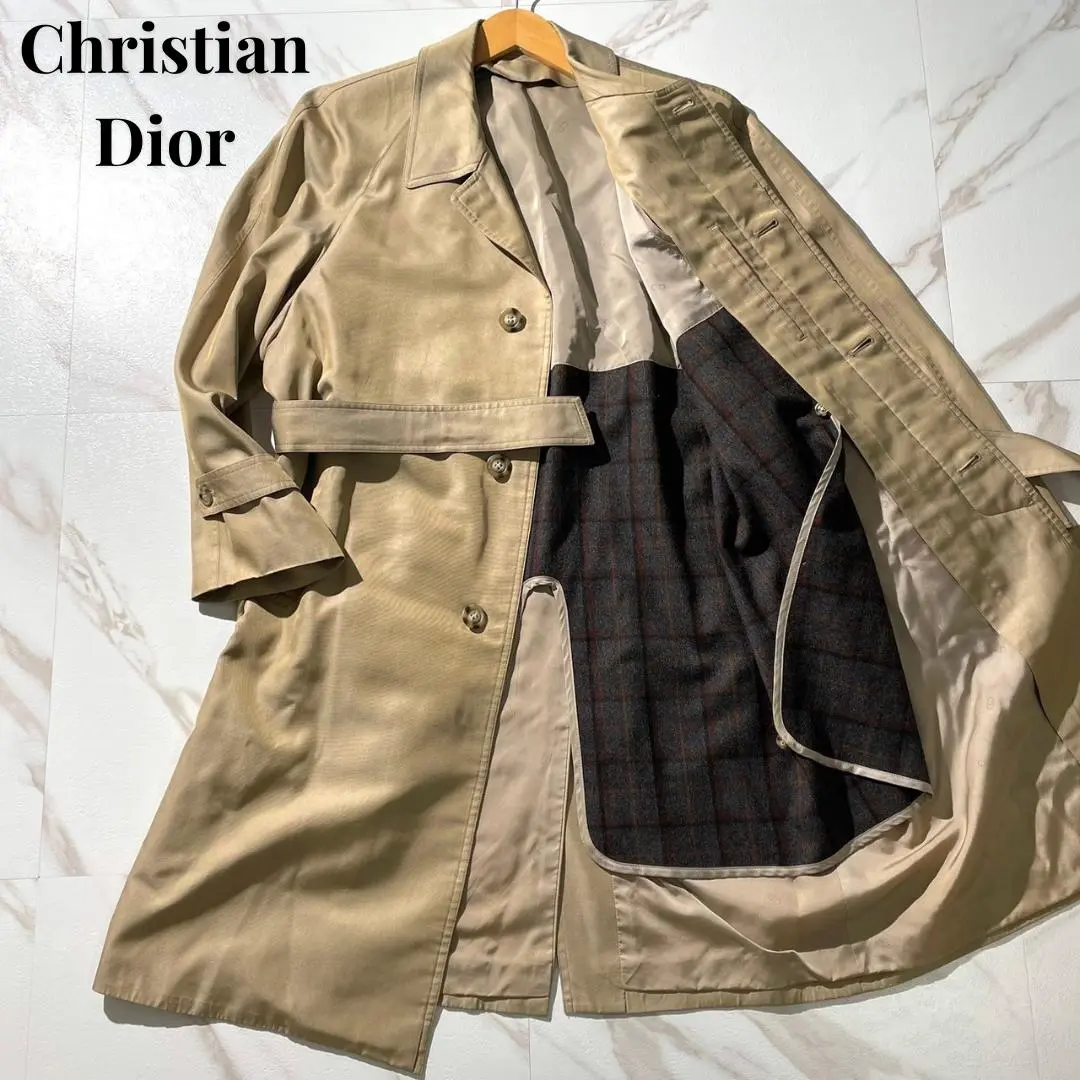 Cristin Dior MONSIEUR トレンチコート　ウール 2025年最新】christian dior monsieur トレンチコートの人気