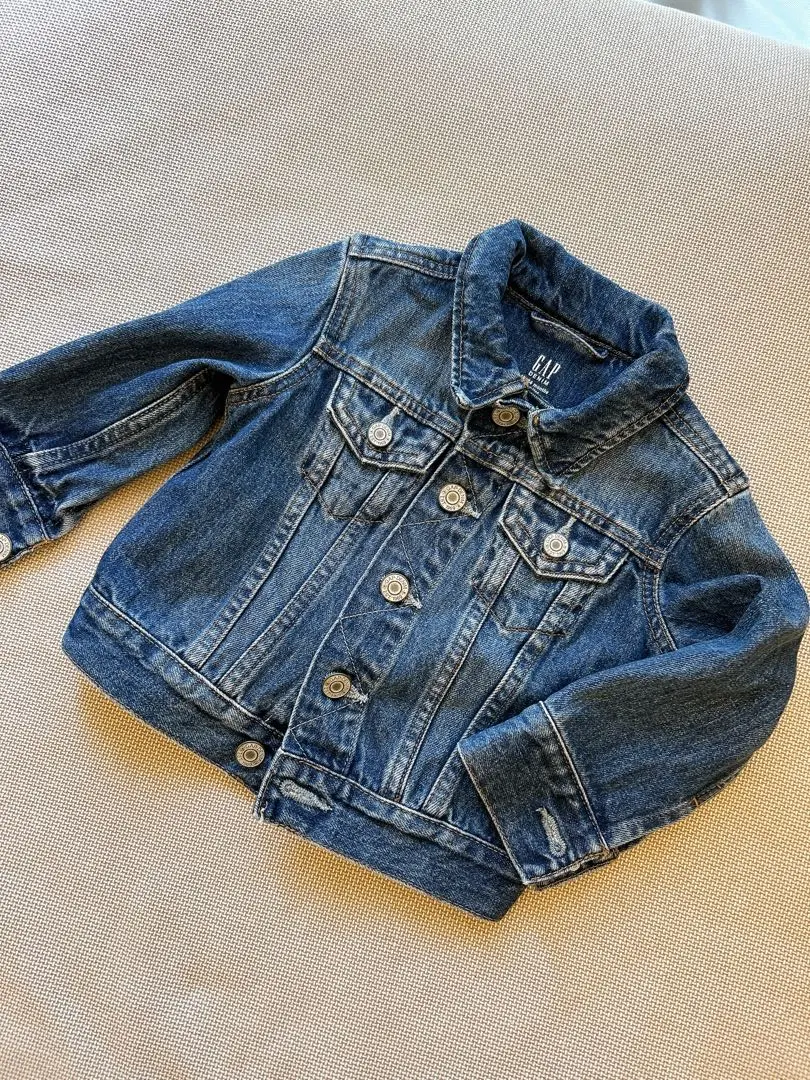 Thumbnail of GAP denim jacket, dark blue