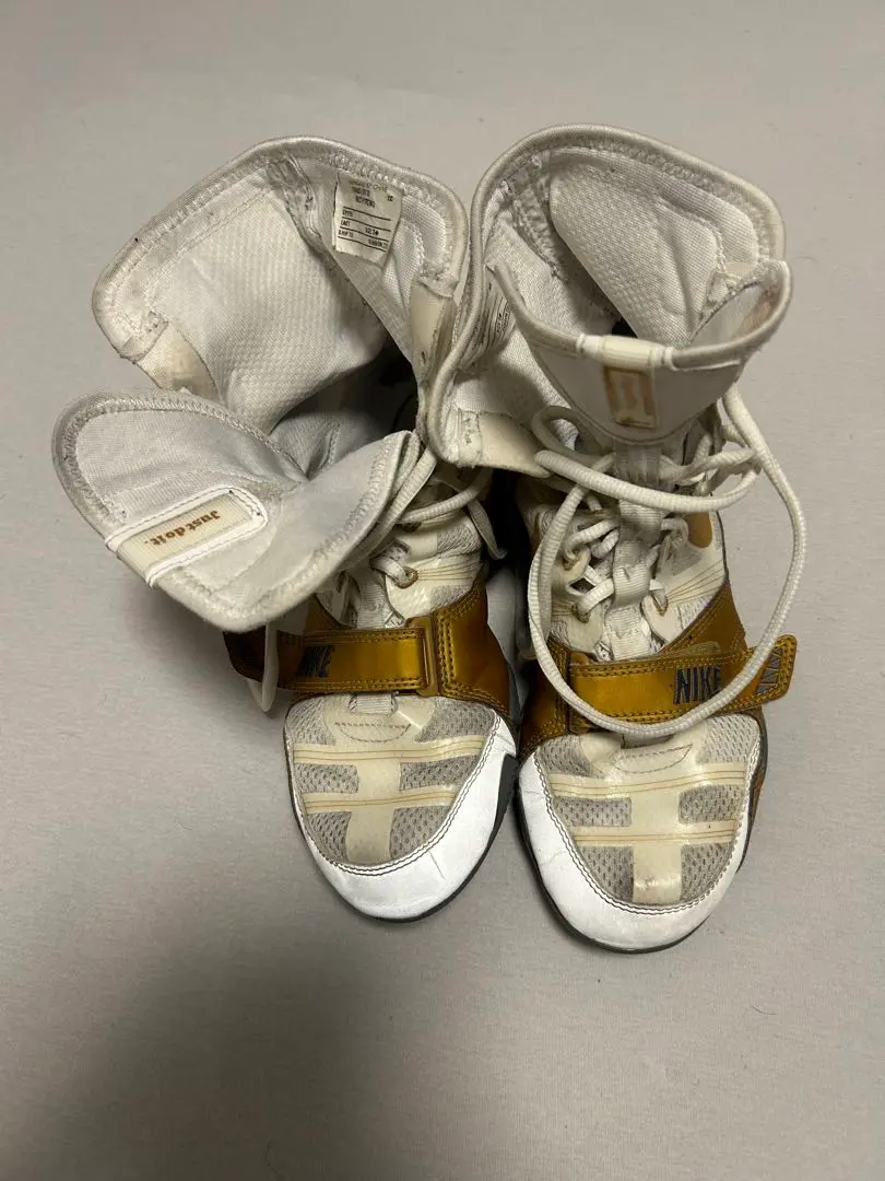 【新品・未使用】ボクシングシューズ ハイパーko ジム・レッド プレミア品 美品] NIKE ボクシングシューズ ハイパーKO