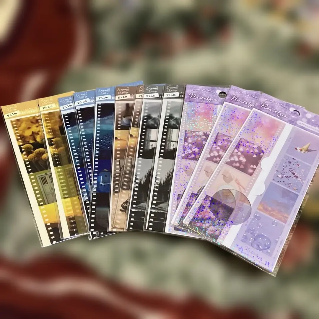 膠片風設計貼紙12套 的縮圖