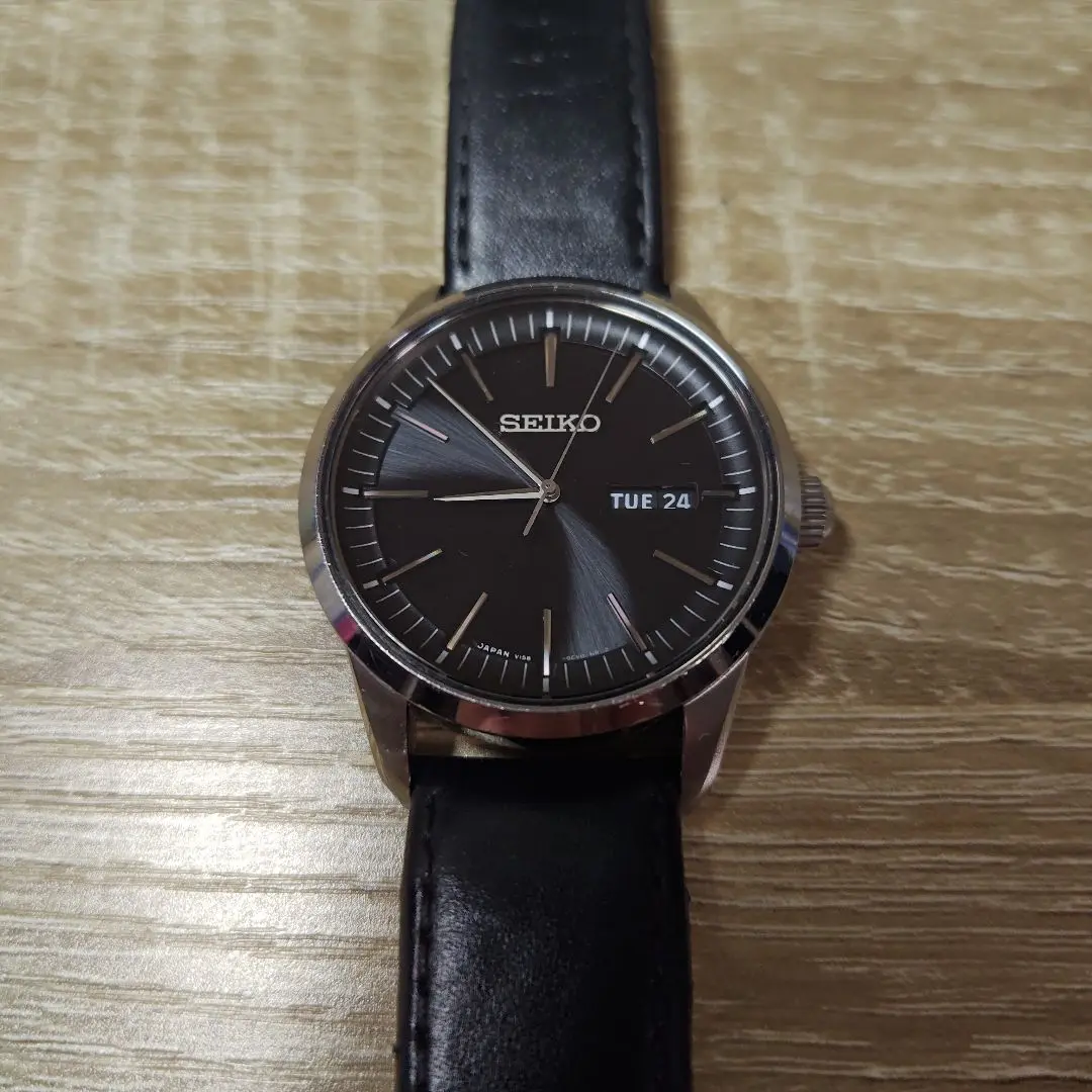 SEIKO 型番 v158-0am0 腕時計 ソーラー 防水 本体 美品 2025年最新】セイコー V158-0AM0の人気アイテム - メルカリ