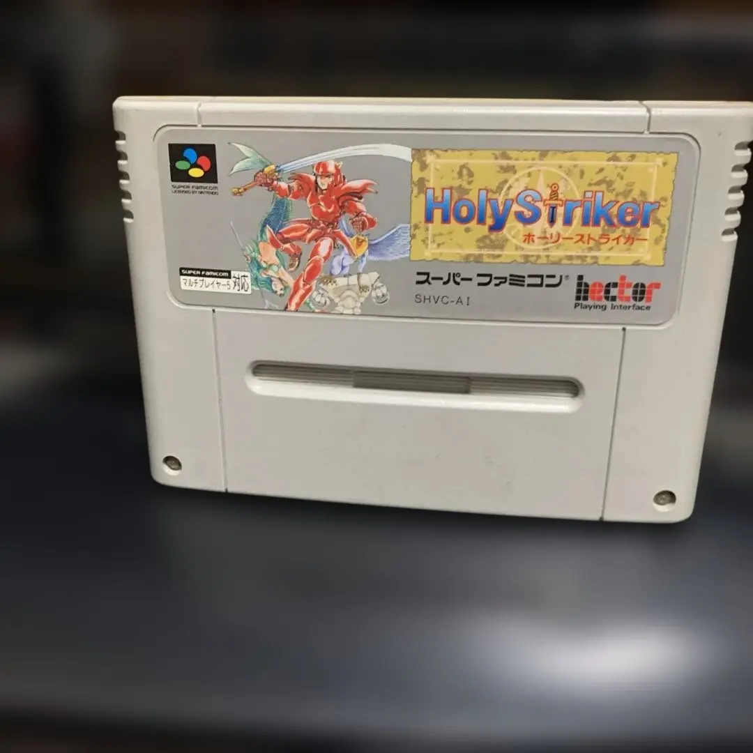 スーパーファミコンソフト　ホーリーストライカー(状態：箱(内箱含む)状態難) ホーリーストライカー｜懐かしの名作スーパーファミコンソフトを
