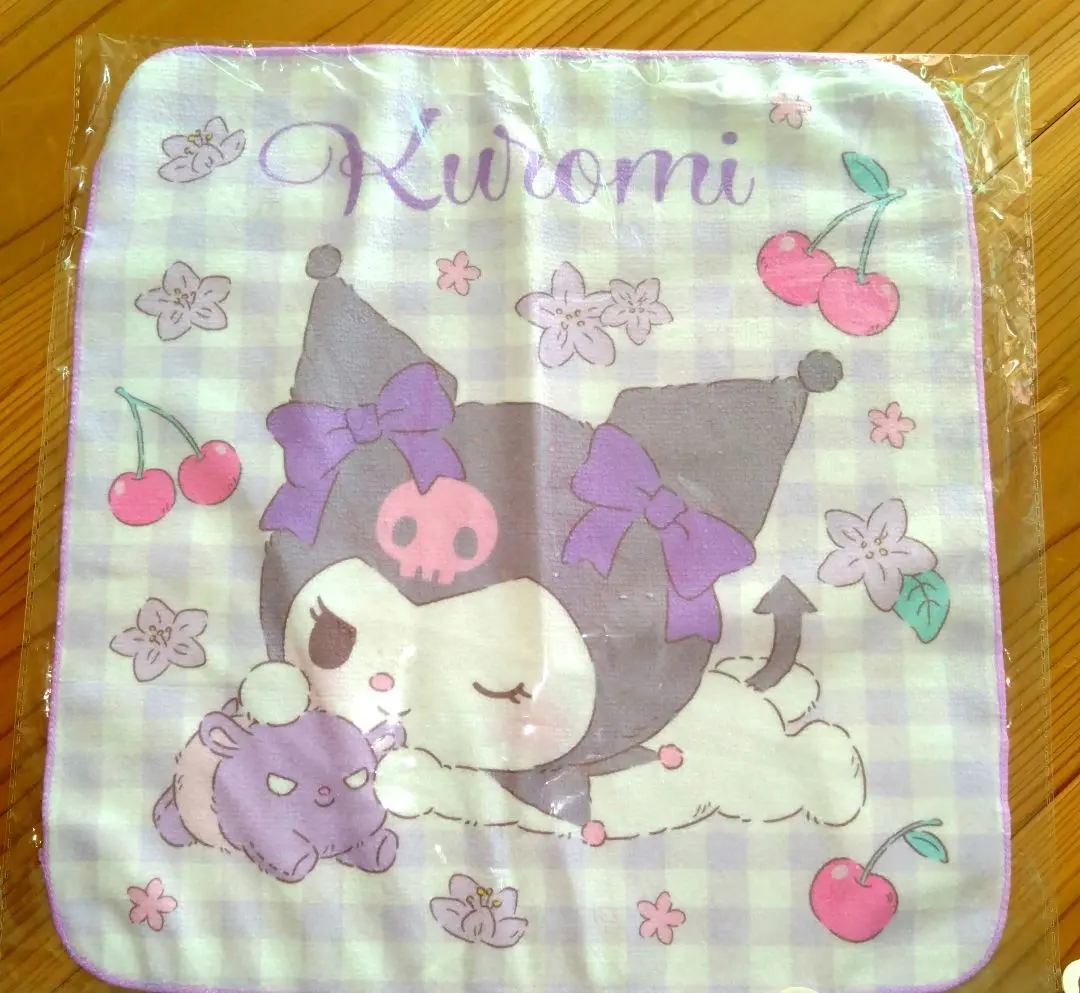 Thumbnail of New, unopened Kuromi large towel