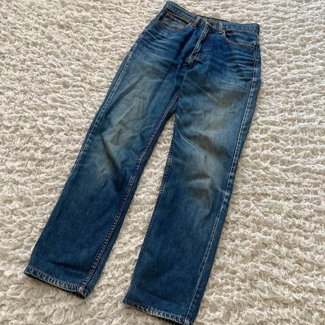 Thumbnail of Levi's 503 W29 Made in Philippines Black Bar Tack Whiskers