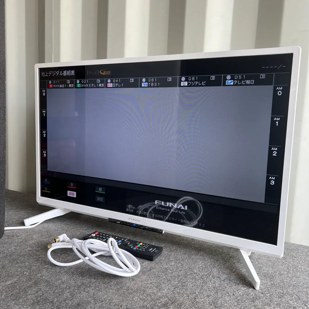 【美品】FUNAI 液晶テレビ FL-50U3010 50インチ リモコン付き フナイ 50インチ 4K HDR対応 液晶テレビ FL-50U3010 外付けUSB