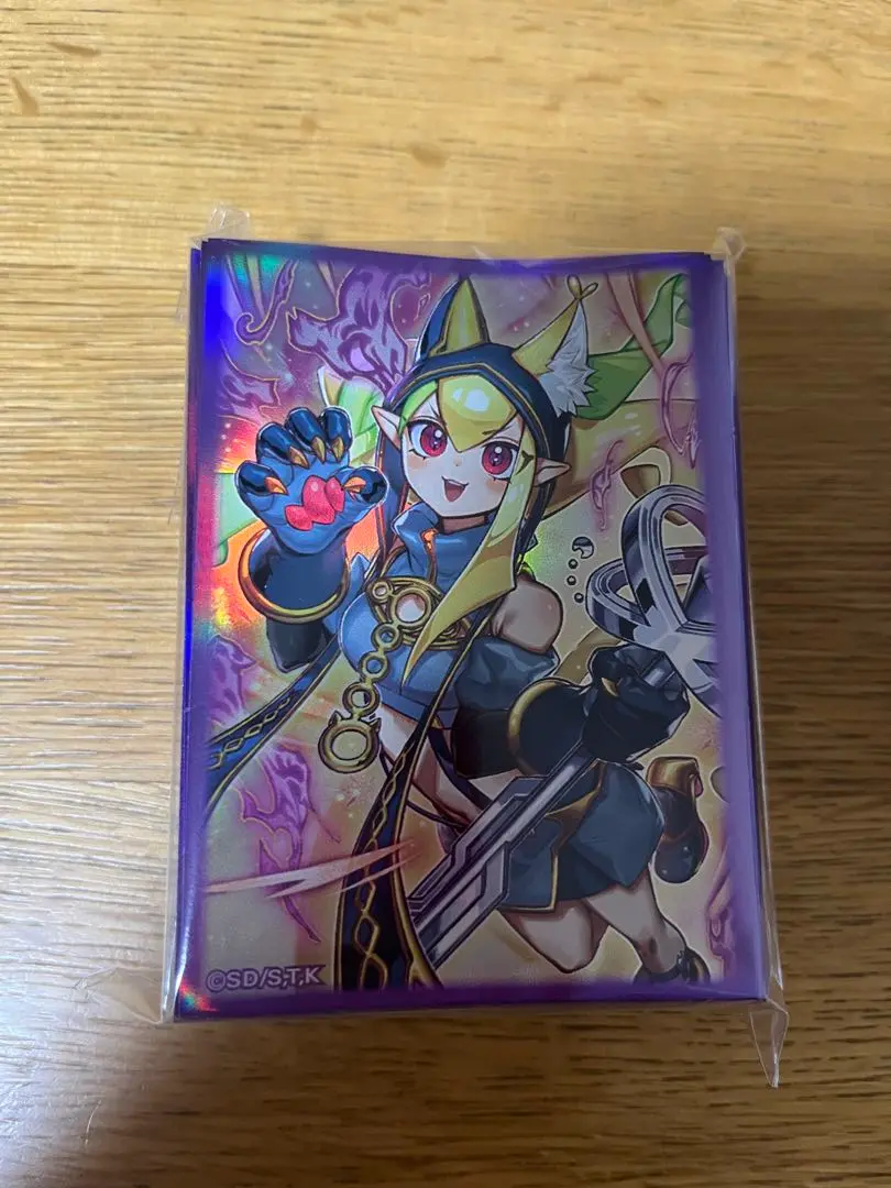 ラッシュデュエル　チャームウィッチ　スリーブ　遊戯王の日 遊戯王の日 ラッシュデュエル セブンスロード・チャームウィッチ