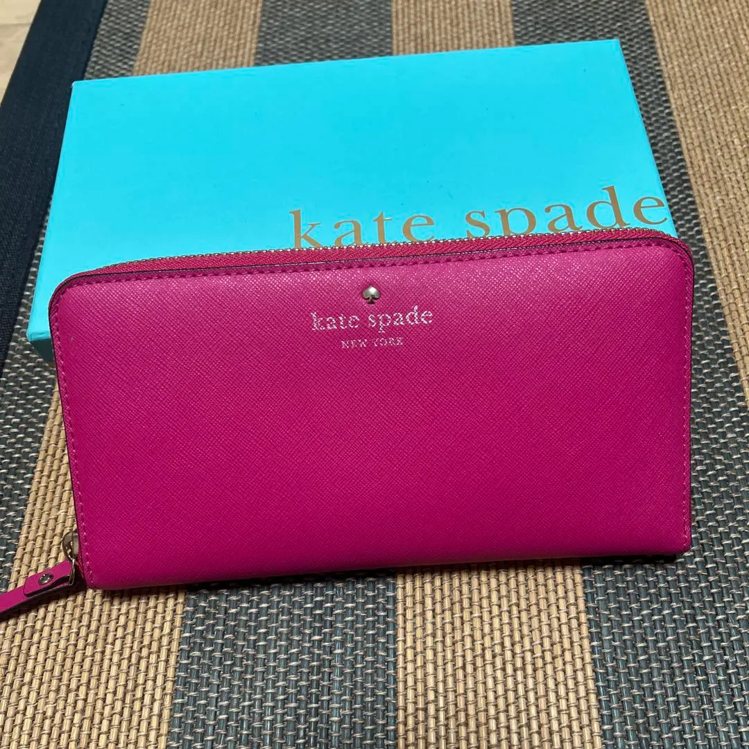 Thumbnail of Kate Spade pink long wallet
