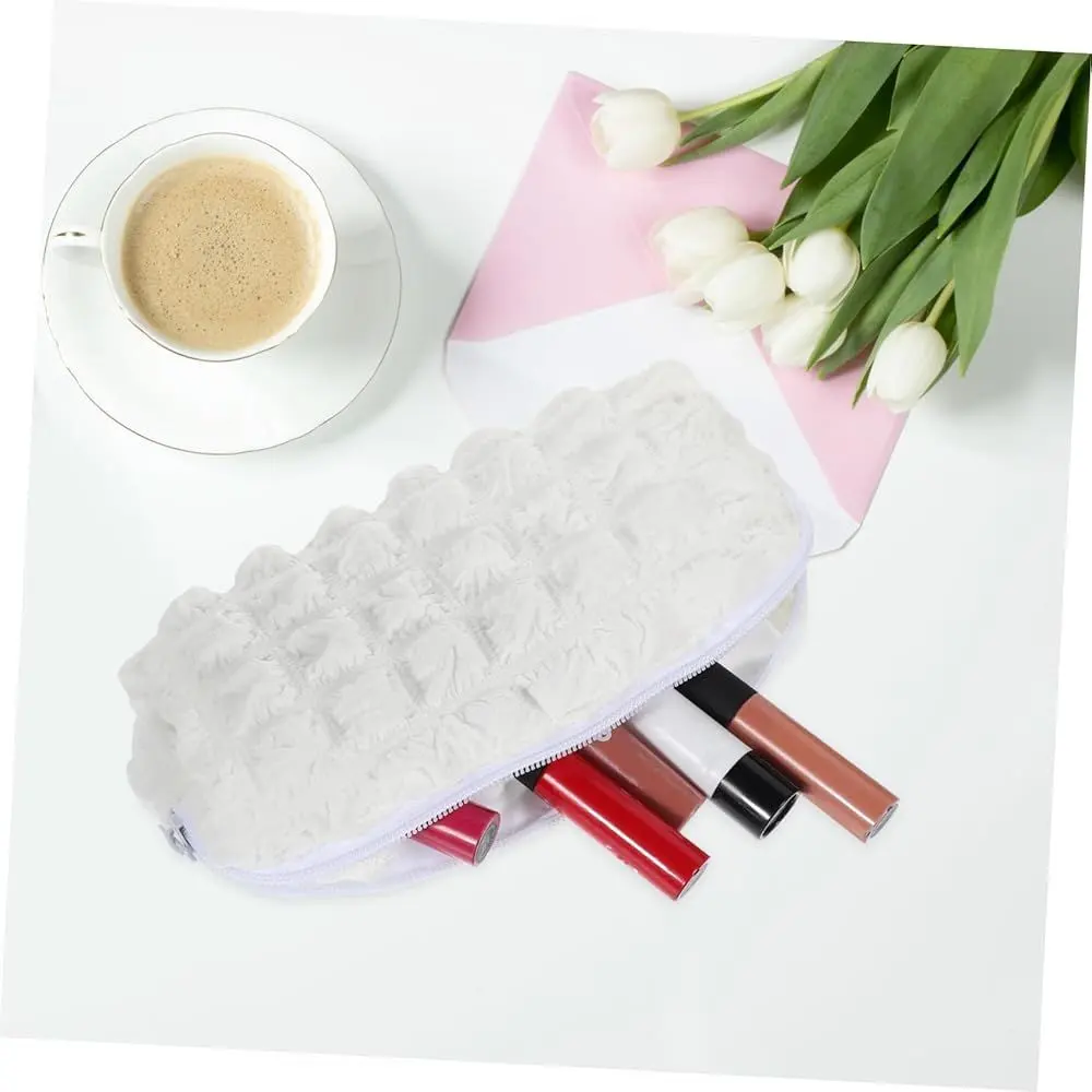 Thumbnail of Puff Cosmetic Pouch Makeup Tote Bag Hair Accessories Multi-purpose