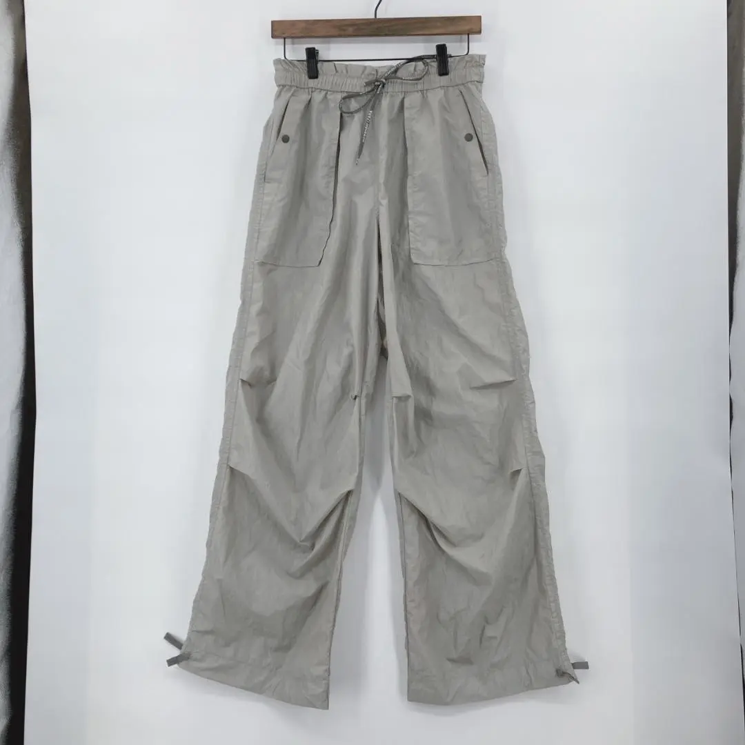 アンドワンダーザラ andwander ZARA ワークパンツ Mサイズ グレー ZARA×アンドワンダー初のウィメンズウェア、中綿ロングコート