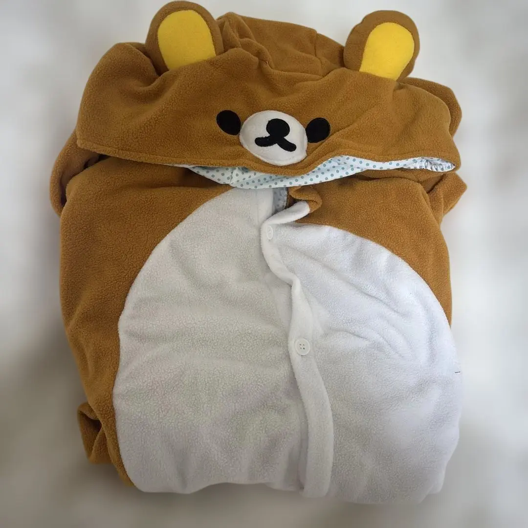 【美品】コリラックマ 着ぐるみ 男女兼用 大人 リラックマ きぐるみ 正規品 送料無料 男女兼用 大人用 リラックマ コリラックマ きぐるみ