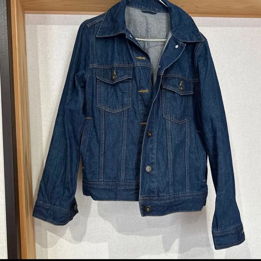 Thumbnail of Denim Jacket, Navy, GU, L