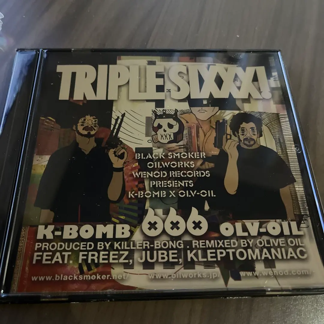 鬼レア TRIPLE SIXXX PT.3 K-BOMB x OLIVE OIL TRIPLE SIXXX PT.3 /K-BOMB x OLIVE OIL｜HIPHOP/R&B｜ディスク