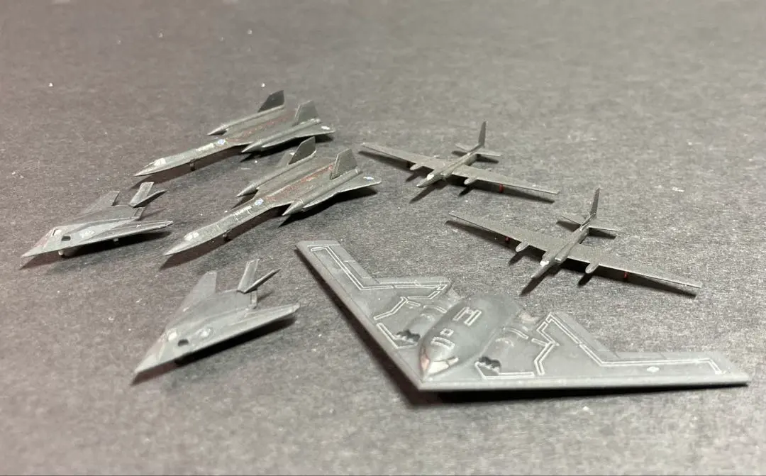 【完成品7機】1/700 美國空軍 特種作戰機(Pit-Road，AOSHIMA) 的縮圖