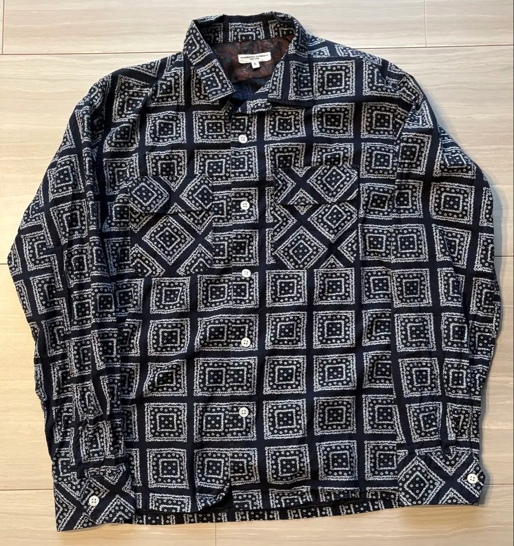 【　未使用　】　ENGINEERED GARMENTS　バンダナ Engineered Garments/エンジニアド ガーメンPrinted Bandana
