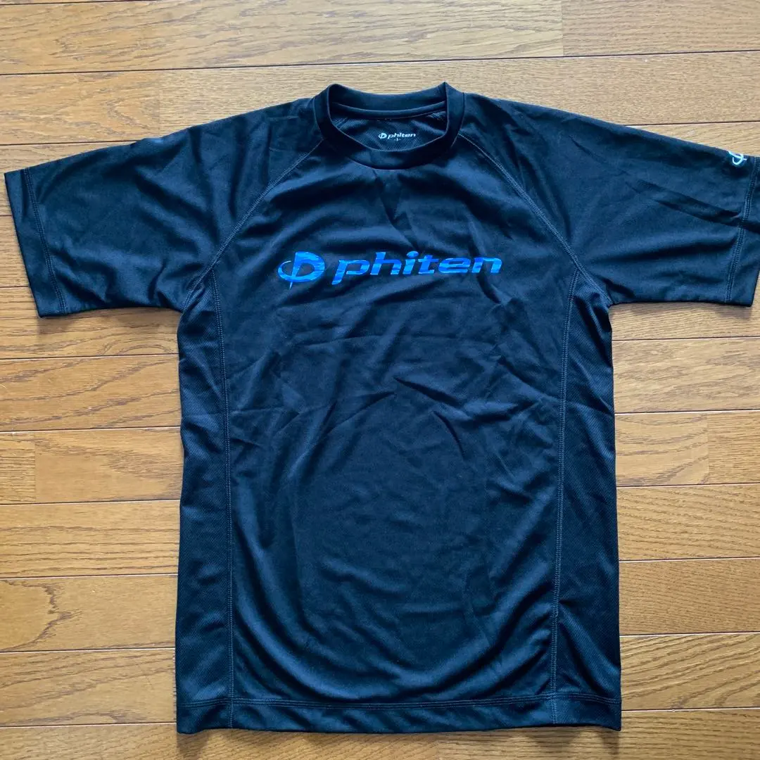Thumbnail of Phiten S size black shirt Uni
