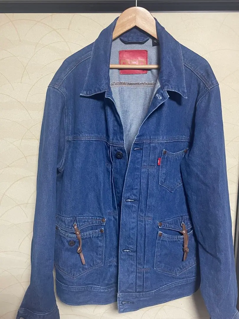 希少 リーバイス レッド デニムジャケット ヴィンテージ 美品 カーキ 希少 リーバイス レッド デニムジャケット ヴィンテージ 美品