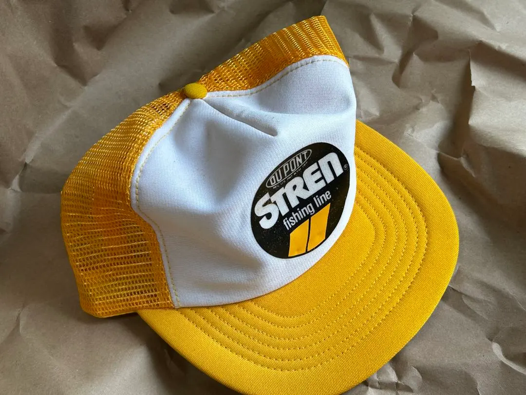 Thumbnail of Stren Tracker Cap White/Yellow ②