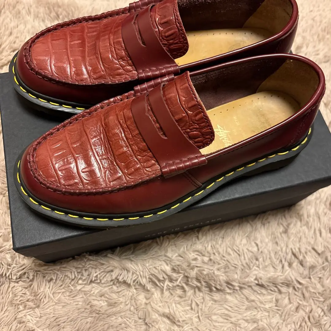 Dr.martens×Stussy ローファー　スエード　超希少 STUSSY ステューシー シューズ メンズ 男性用 ドクターマーチン