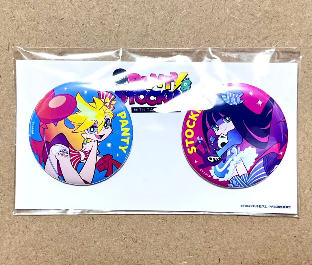 パンティ&ストッキングwithガーターベルト　Galaxxy 缶バッジ7個セット 2025年最新】パンティ&ストッキングwithガーターベルト 缶バッジ