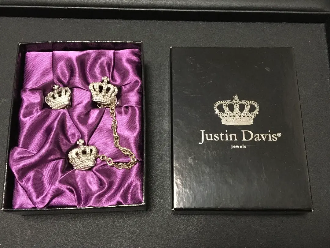 JUSTIN DAVIS ジャスティンデイビス ブローチ ピンバッジ クラウン Justin Davis ジャスティンデイビス SRJ127 CHAPEL CROWN