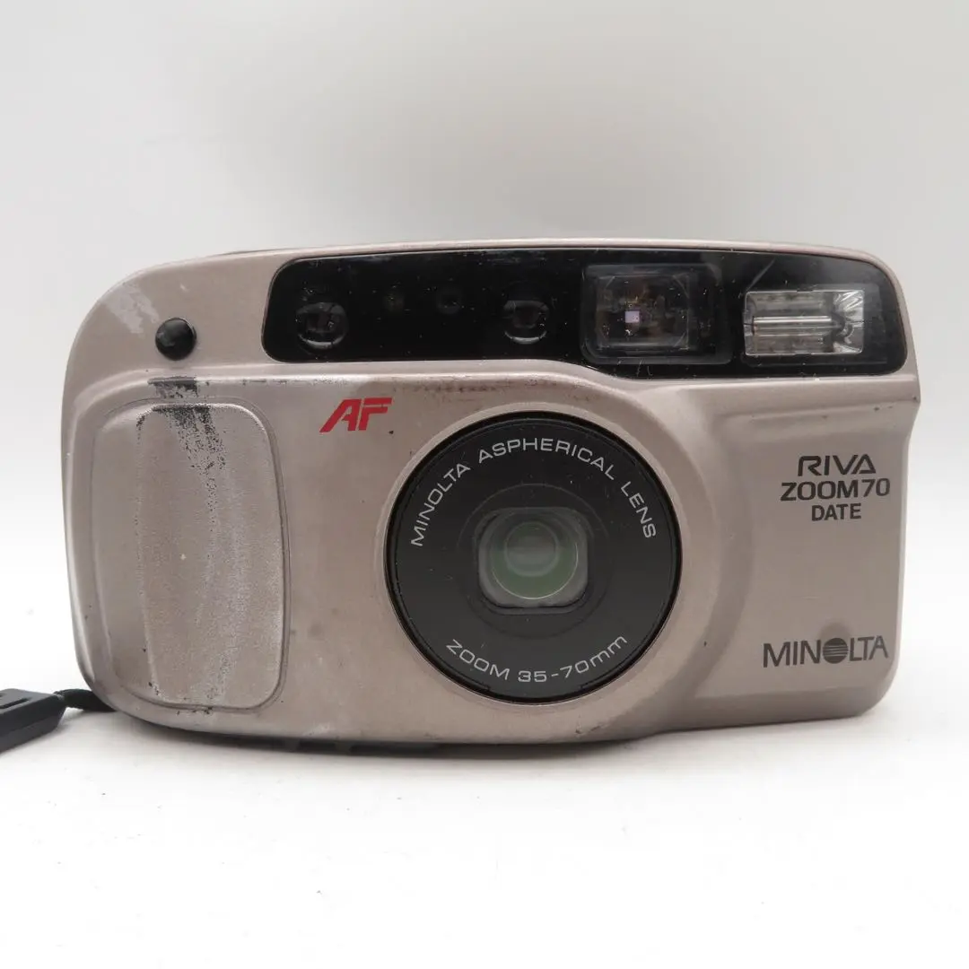 KONICA MINOLTA - MINOLTA ミノルタ Riva zoom 70 DATE 35-70mm コンパクトフィルムカメラ ff7c3affef88ef9a8ff08d25d03a66
