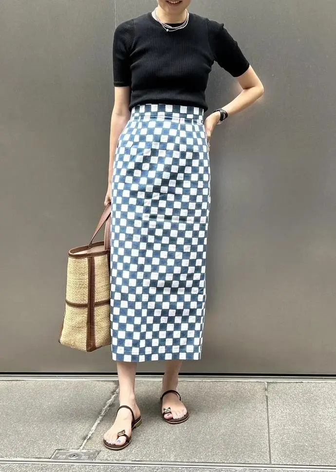 期間限定値下げ★タグ付き　sz blockprints ニラ柄　ロングスカート タグ付きsz blockprints ニラ柄ロングスカート