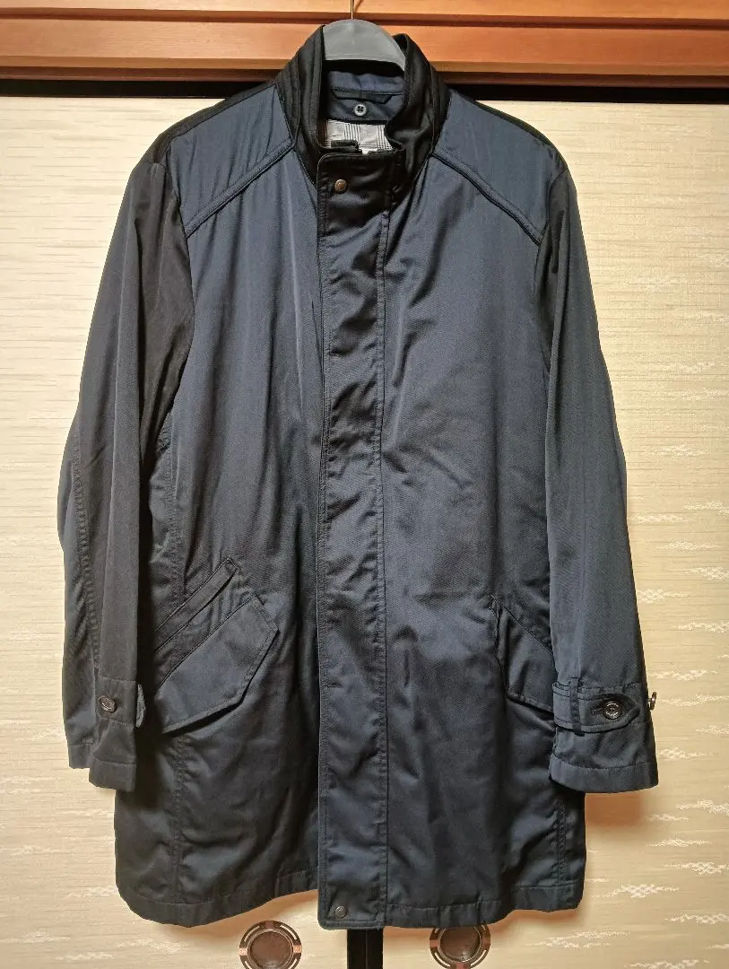 Thumbnail of Navy trench coat