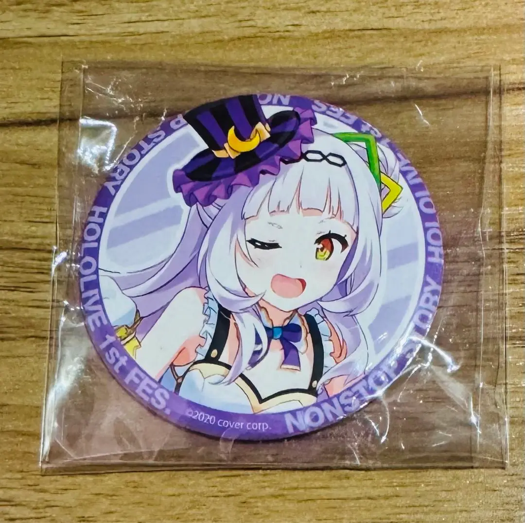 ホロライブ 紫咲シオン 缶バッジ ノンストップストーリー