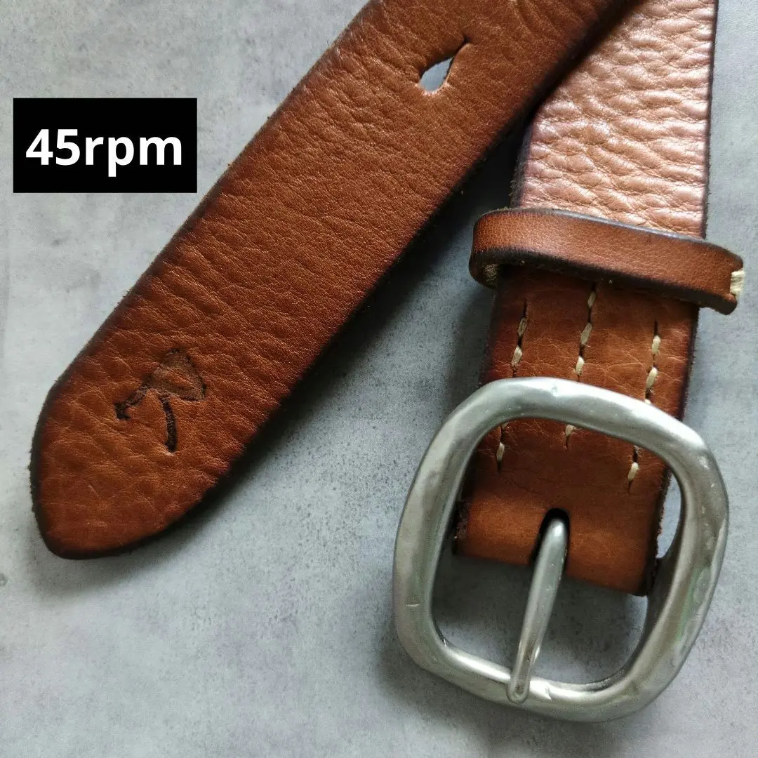 45rpm ベルト（VINTAGE 45RPM LEATHER BELT - Accessories）