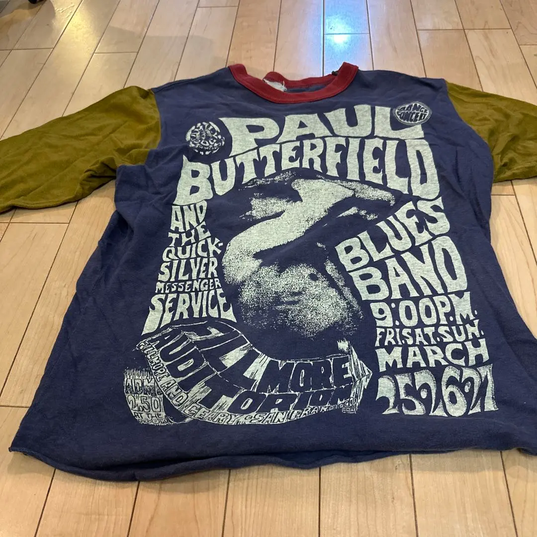 ブートレガーズ 7分袖Tシャツ サイズS ニッセン Tシャツ 七分袖 綿100% ヘビーウェイト オーバーサイズ