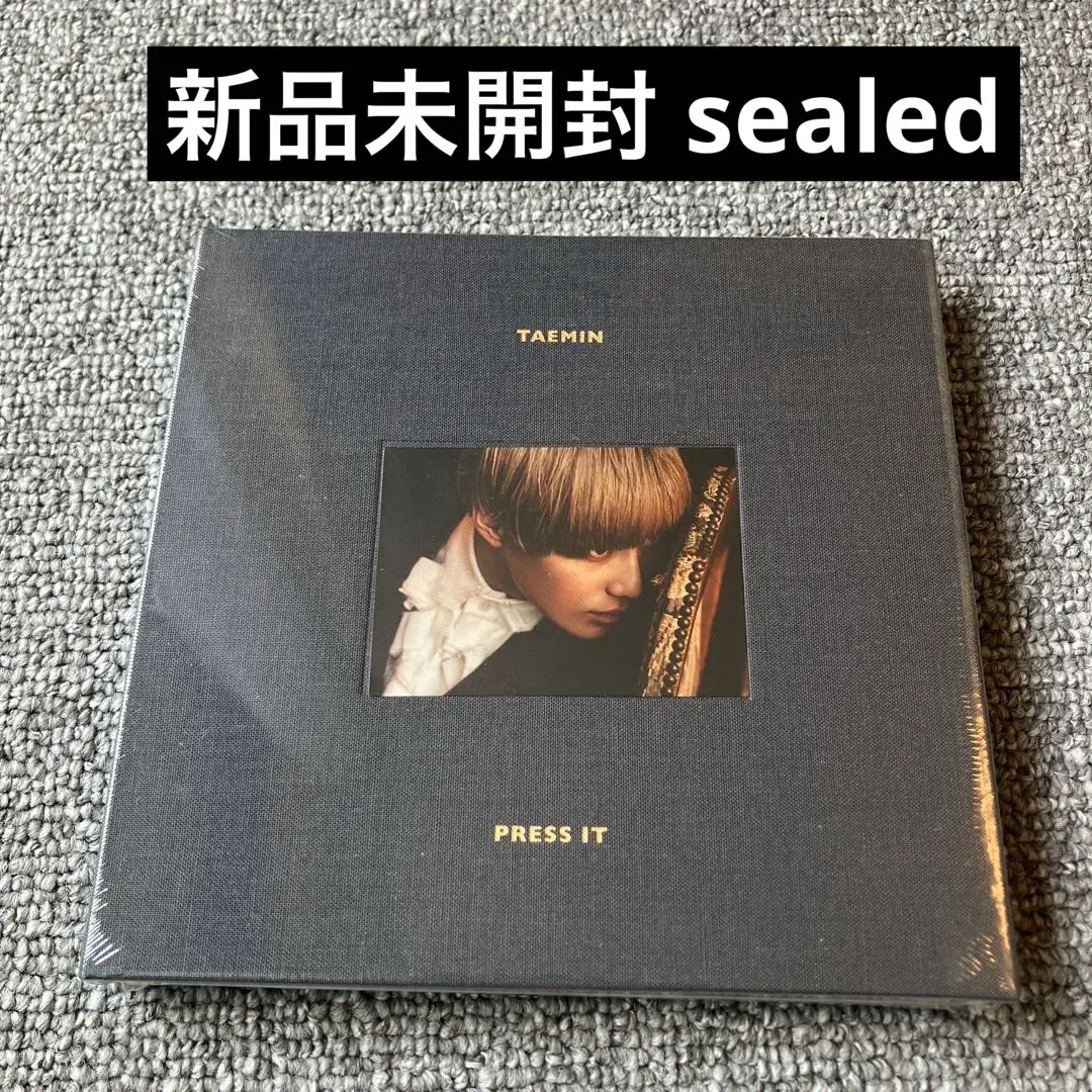 SHINee テミン press it 韓国盤　新品未開封 taemin 4 2025年最新】taemin press itの人気アイテム - メルカリ