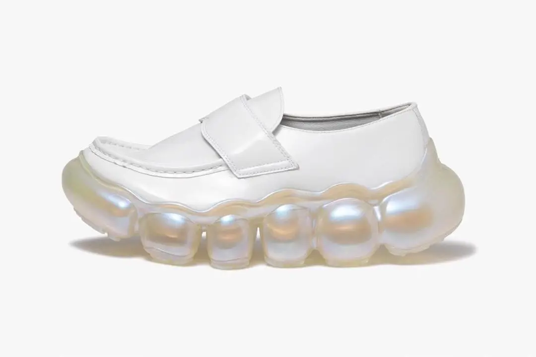 【新品未使用】grounds JEWELRY LOAFER GRAY 23cm GROUNDS Jewelry Loafers | White | FARFETCH