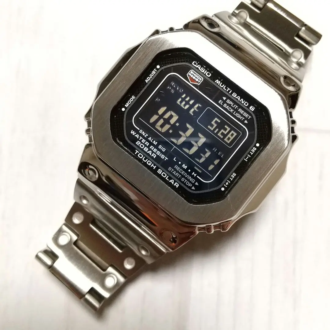 ★極上 二次電池新品★G-SHOCK GW-M5610 中古 大人気新品 ☆二次電池新品☆極上 G-SHOCK GW-M5610 フルメタル