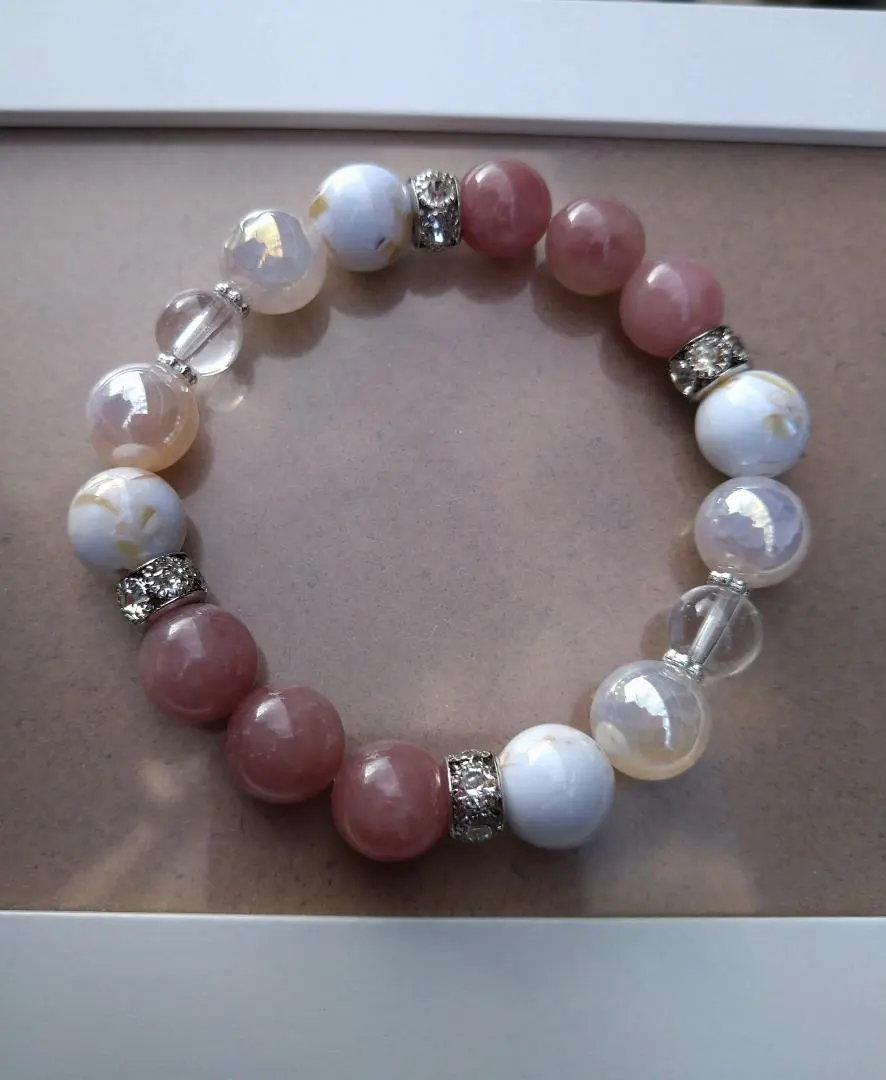 Thumbnail of Natural stone bead bracelet