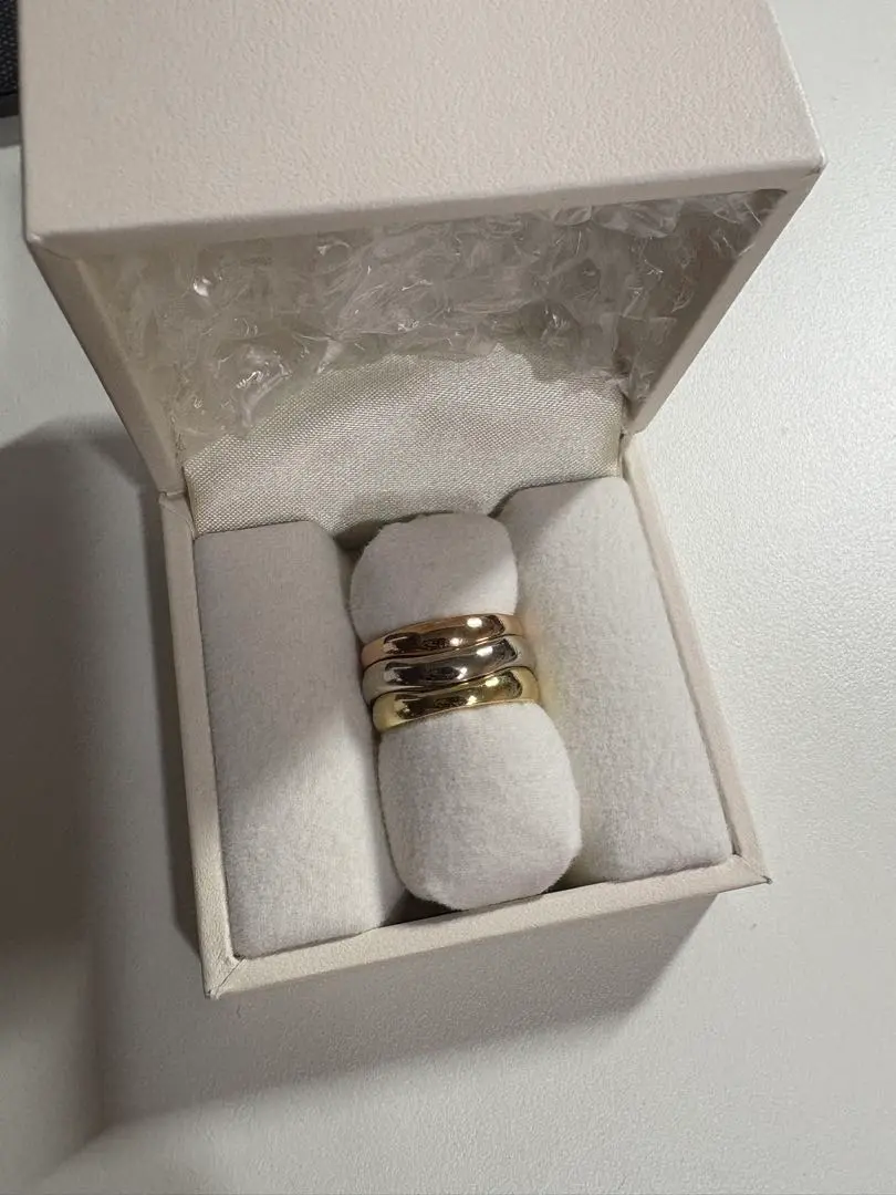 カルティエ　Cartier ラブミー　リング　k18 2連　ラブミーリング 楽天市場】【訳あり】カルティエ Cartier リング ラブミー LM 2