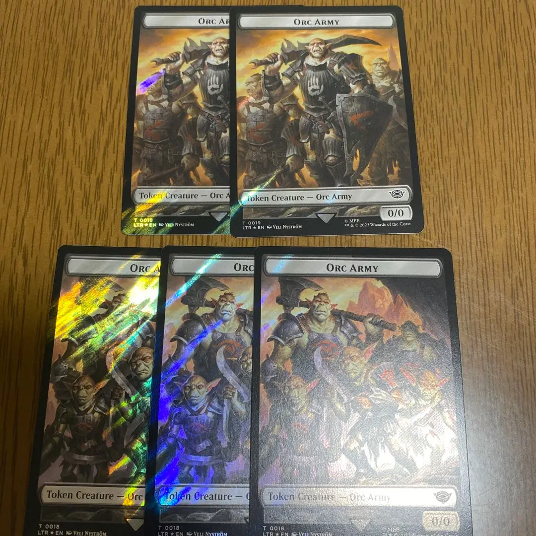 冥王、サウロン　ホリデーリリースポスターfoil 1枚 希少稀な ポスター foil】冥王、サウロン 英語 ホリデーリリース