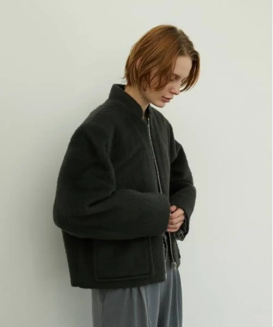la peau de gem ラポドゥジェムshaggy middle coat shaggy middle coat – LA PEAU DE GEM