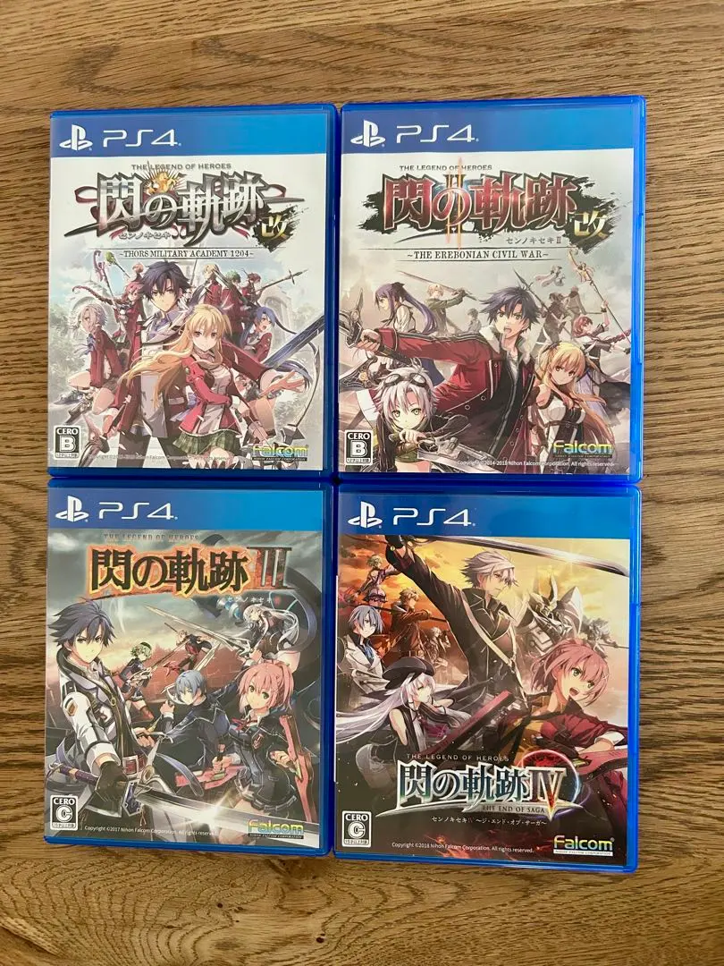 Thumbnail of 【Free Shipping】Trails of Cold Steel I Kai, II Kai, III, and IV Set