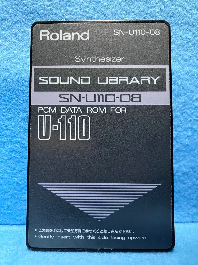 Roland SOUND LIBRARY 音源拡張カード SN-U110-08 Roland SOUND LIBRARY 音源拡張カード SN-U110-08