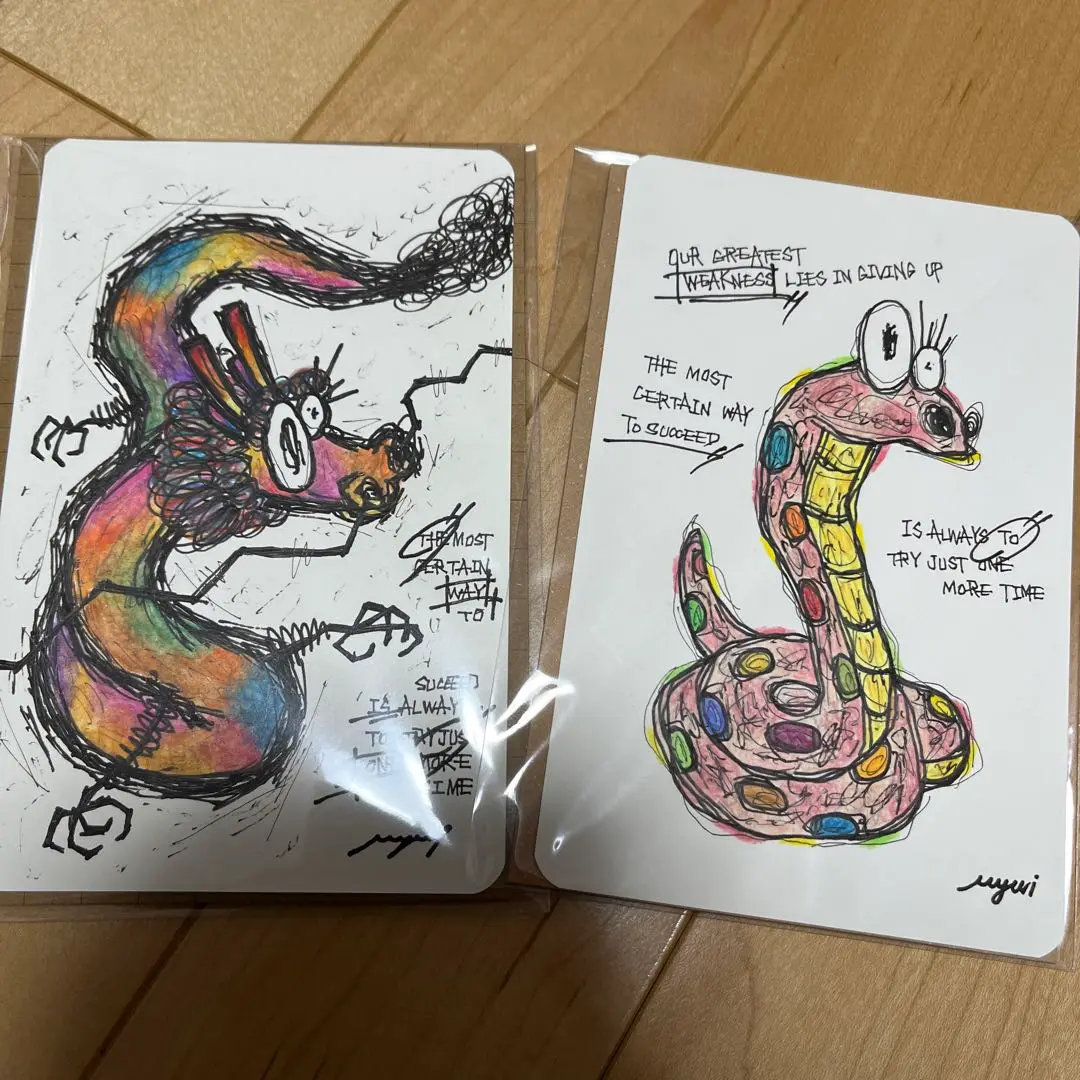 潤*子様 「 逆境こそ笑って 」｜絵画 原画 抽象画 絵 画家 動物画 ドローイ 潤*子様 「 逆境こそ笑って 」｜絵画 原画 抽象画 絵 画家 動物