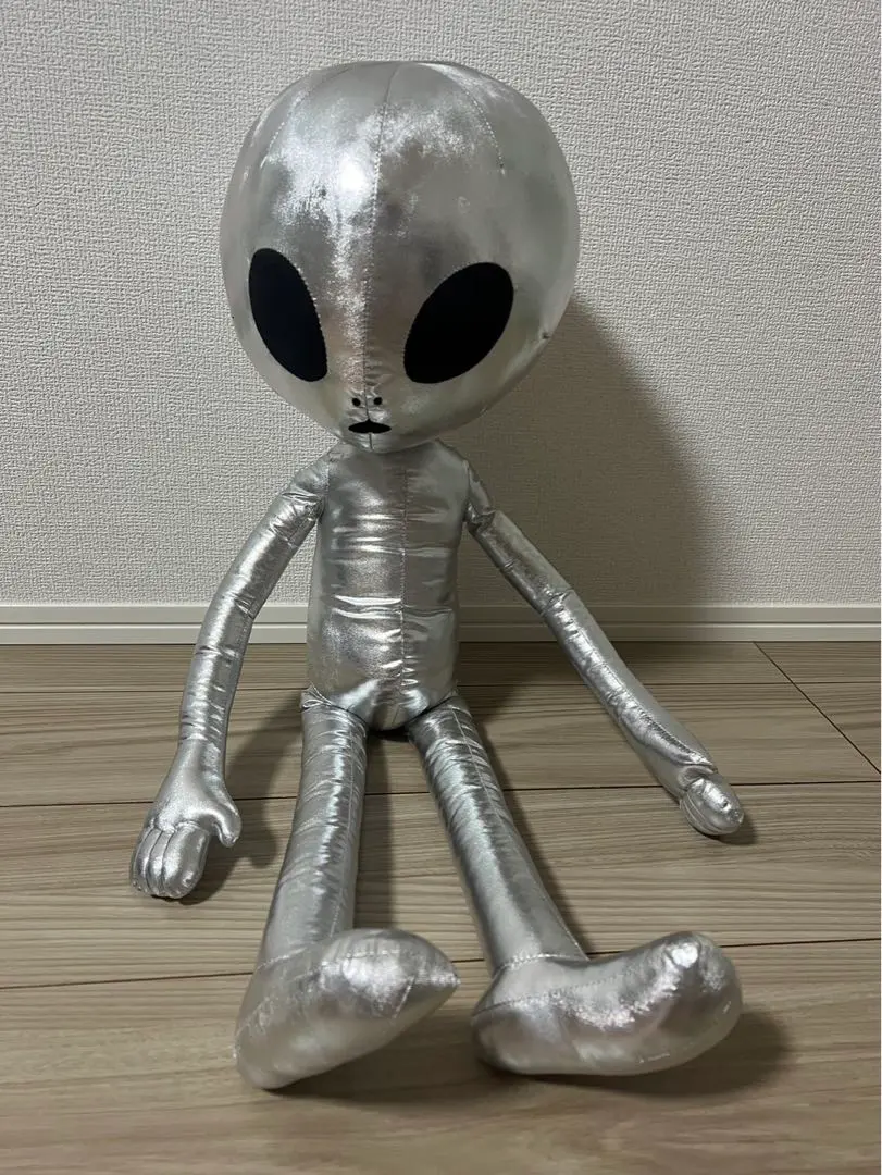 となりの宇宙人♡BIGぬいぐるみ Amazon.co.jp: となりの宇宙人 ぬいぐるみ シルバー BIG