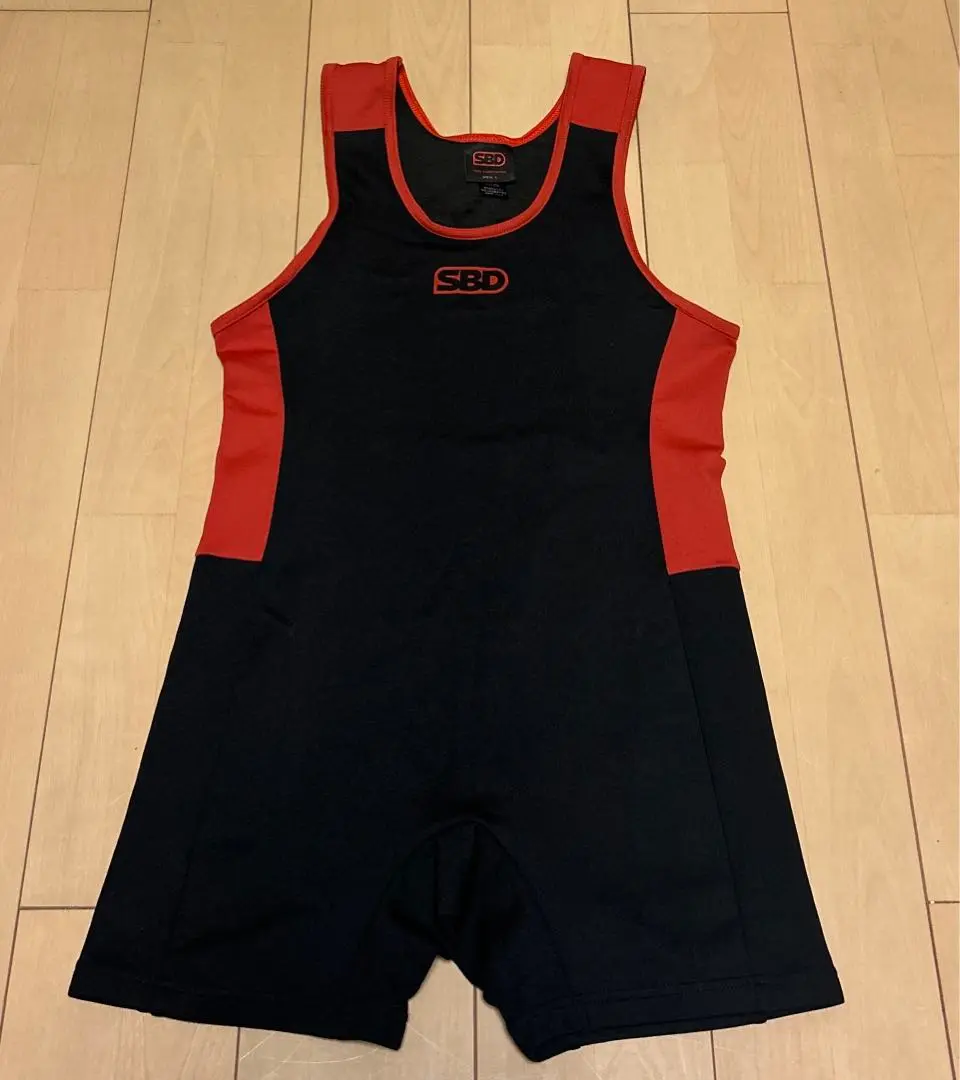 SBD シングレット　メンズL  2020 ブラック パワーリフティングシングレット (試着用) | SBD Apparel Japan