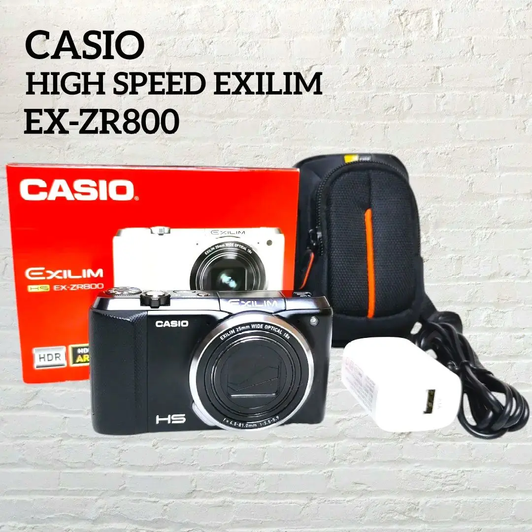 【極美品】　CASIO カシオ　EXILIM EX-ZR800 デジカメ EX-ZR800 - デジタルカメラ - CASIO