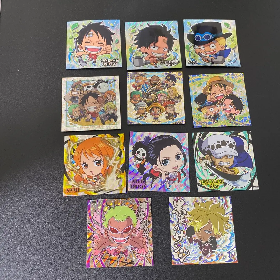 Thumbnail of [Rare] One Piece Sticker Sheet Set of 11
