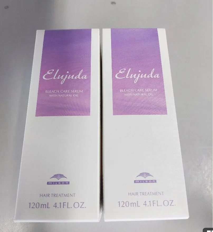 Thumbnail of Milbon Elujuda Bleach Care Serum 120mL 2-piece set Out Bath