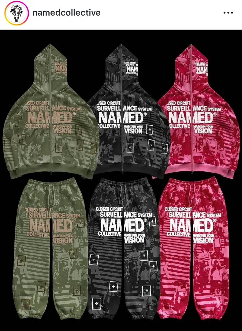 『送料関税込』●NAMED COLLECTIVE● PRINC355セットアップ NAMED COLLECTIVE(ネームドコレクティブ) セットアップ(メンズ