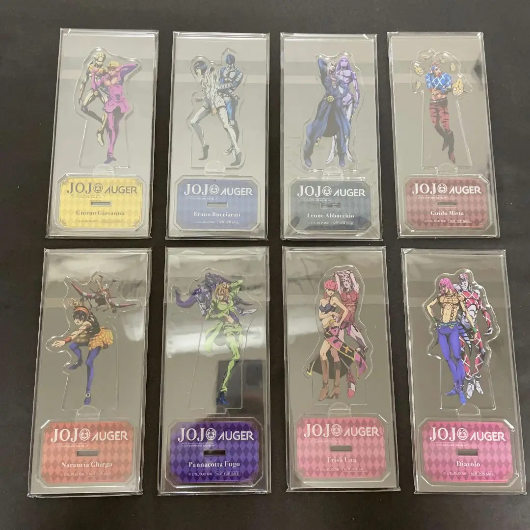 ジョジョ　3部　AUGER アクリルスタンド　全セット　シークレット込み キャラクターアクリルスタンドが必ずもらえる！アニメ「ジョジョ