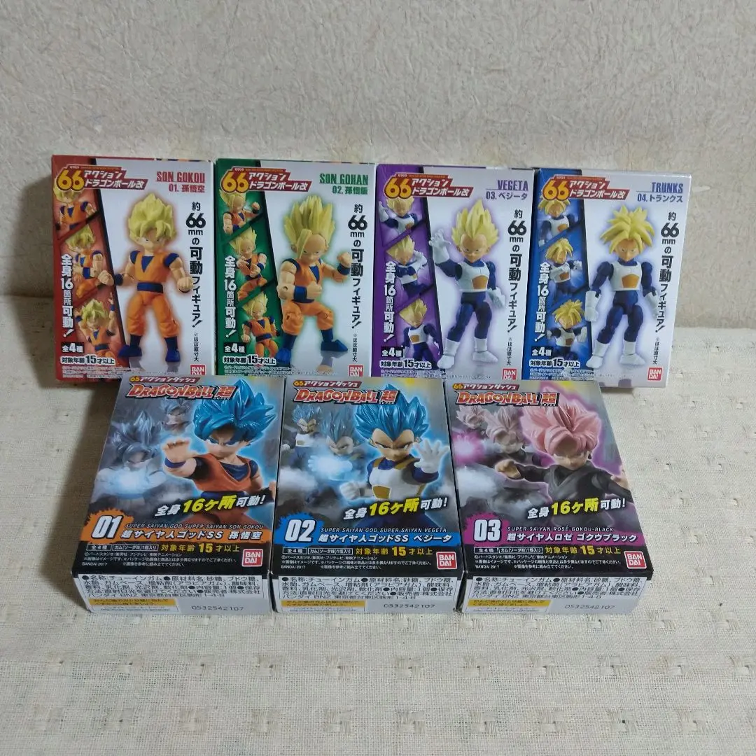 66アクションダッシュ ドラゴンボール超 10個セット (食玩