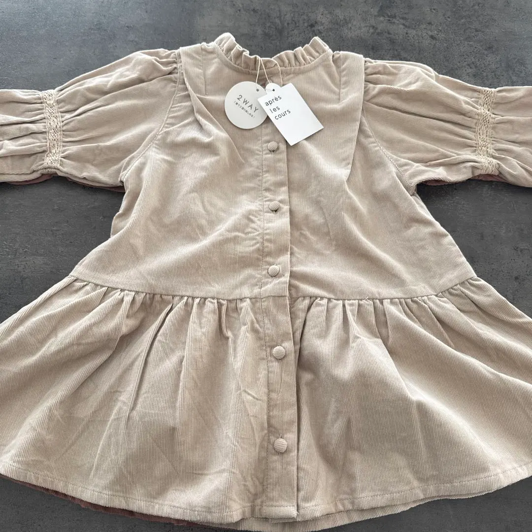Thumbnail of apreslescours apres les cours 2-way children's clothing girl corduroy