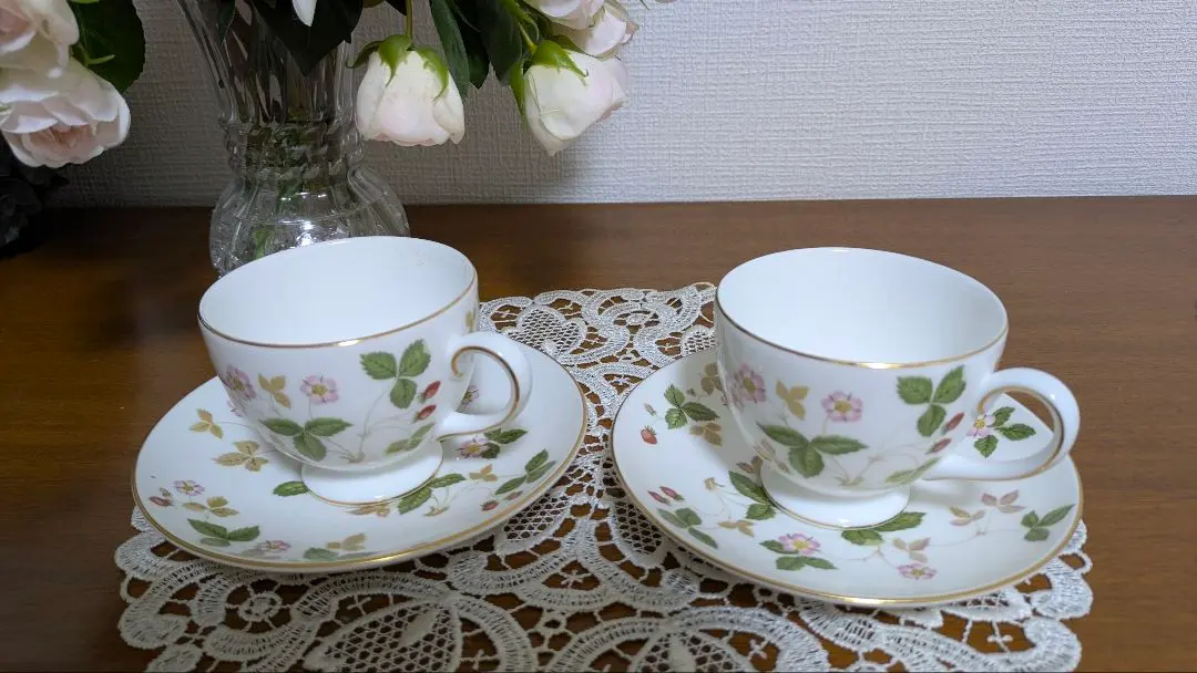 瑋緻活☆野草莓 咖啡杯2組 的縮圖